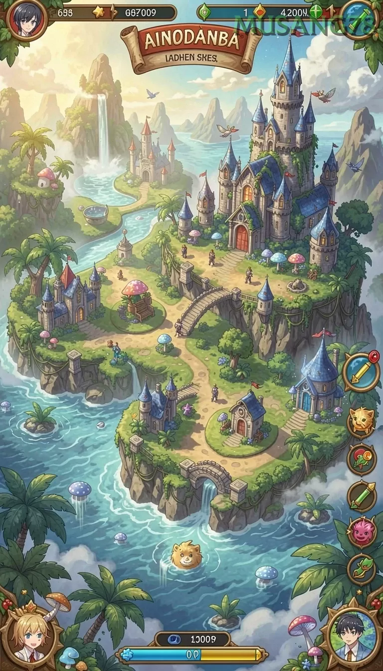 Cuplikan layar YUNITOTO — menu navigasi